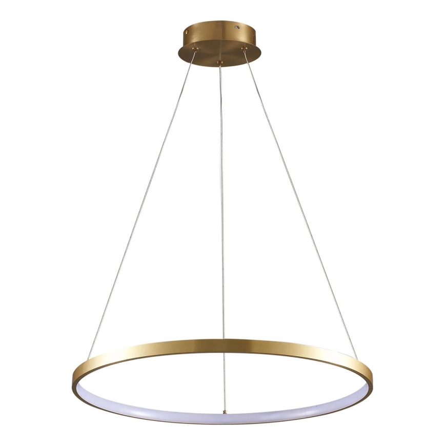Lampadario LED a sospensione con filo LEA LED/20W/230V 4000K diametro 50 cm oro