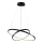 Lampadario LED a sospensione con filo LEA LED/35W/230V 4000K diametro 60 cm nero
