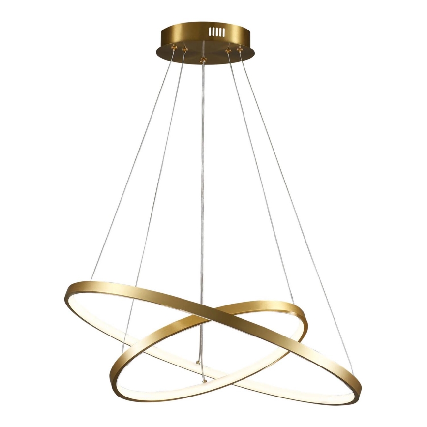 Lampadario LED a sospensione con filo LEA LED/35W/230V 4000K diametro 60 cm oro