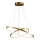 Lampadario LED a sospensione con filo LEA LED/35W/230V 4000K diametro 60 cm oro