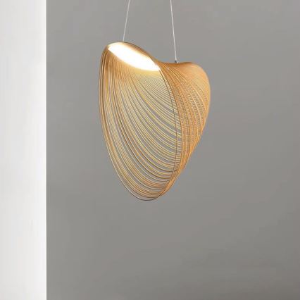 Lampadario LED a sospensione con filo LED/10W/230V 3000K beige