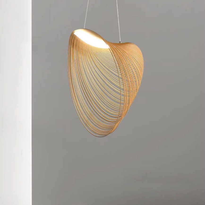 Lampadario LED a sospensione con filo LED/10W/230V 3000K beige