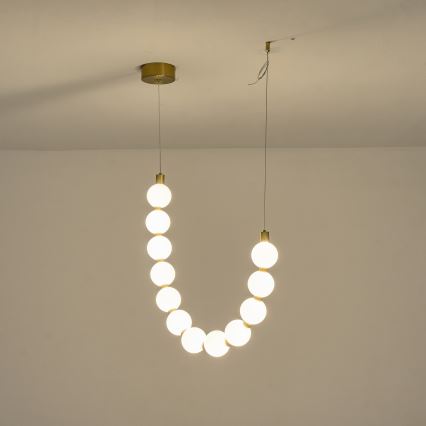 Lampadario LED a sospensione con filo LED/12W/230V 3000K