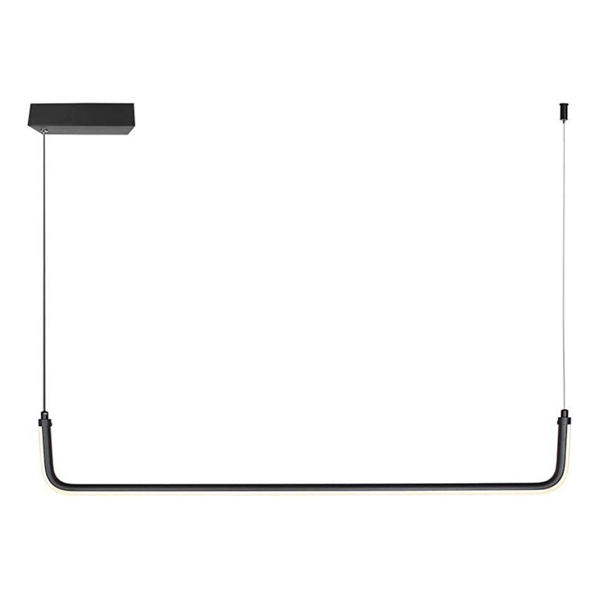 Lampadario LED a sospensione con filo LED/12W/230V 4000K 90 cm nero