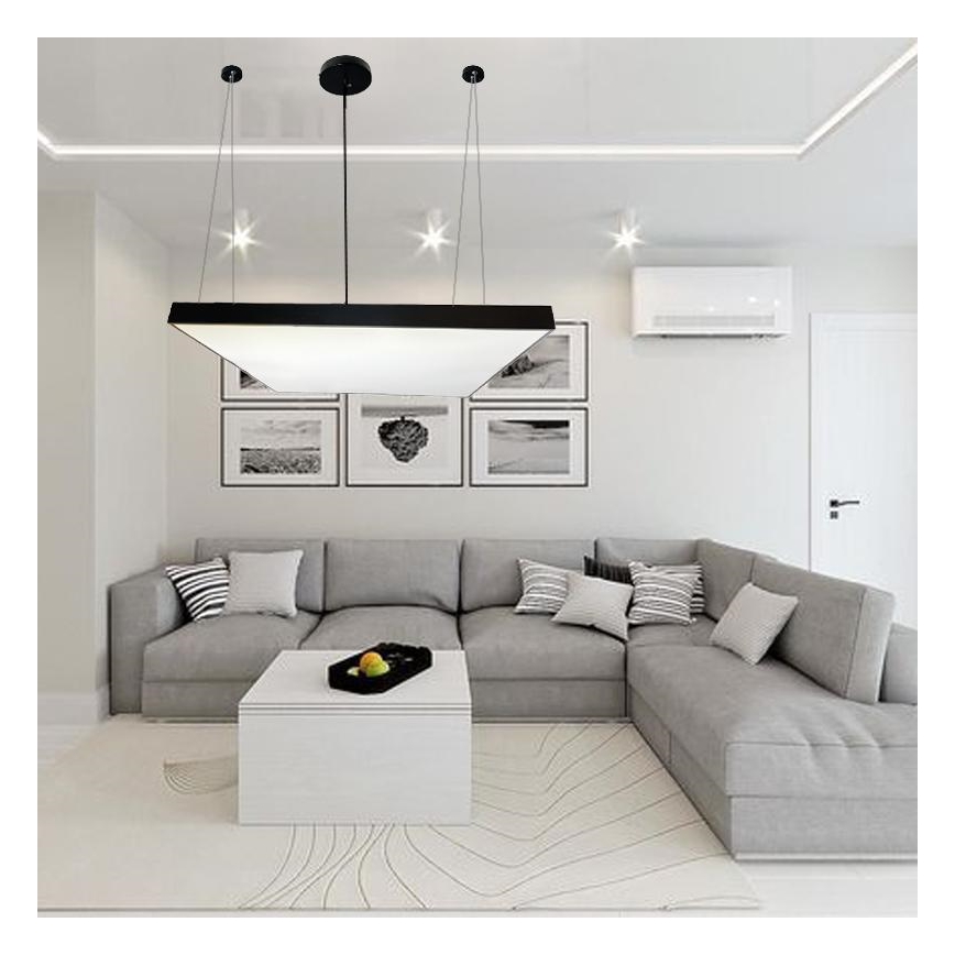Lampadario LED a sospensione con filo LED/170W/230V 4000K 100x100 cm