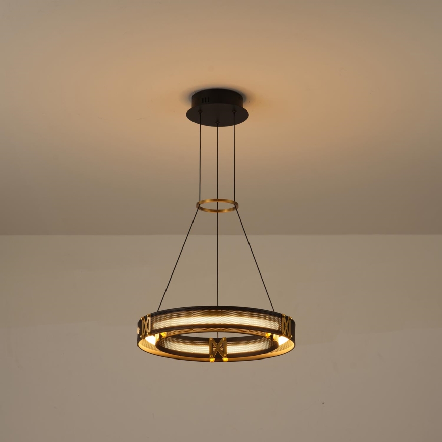Lampadario LED a sospensione con filo LED/21W/230V 3000K 42x120 cm