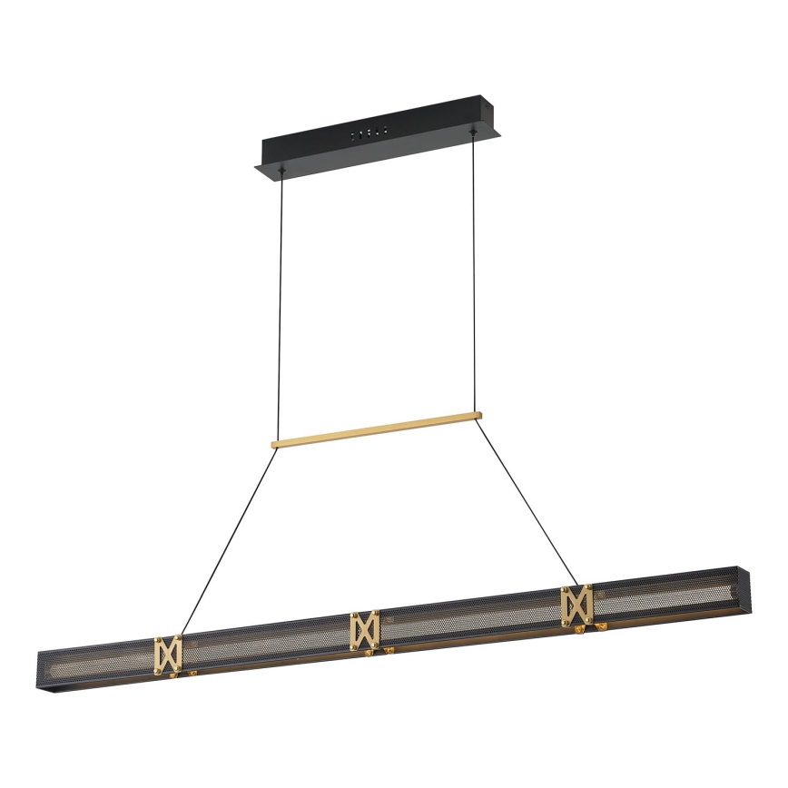Lampadario LED a sospensione con filo LED/21W/230V 3000K 45x120 cm