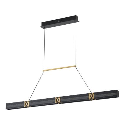 Lampadario LED a sospensione con filo LED/21W/230V 3000K 45x120 cm
