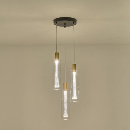 Lampadario LED a sospensione con filo LED/21W/230V 3000K