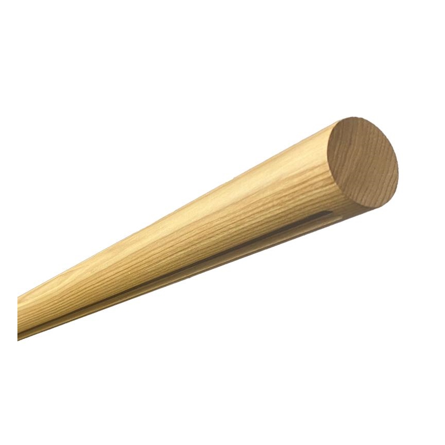 Lampadario LED a sospensione con filo LED/22W/230V 4000K 120 cm cenere/legno solido