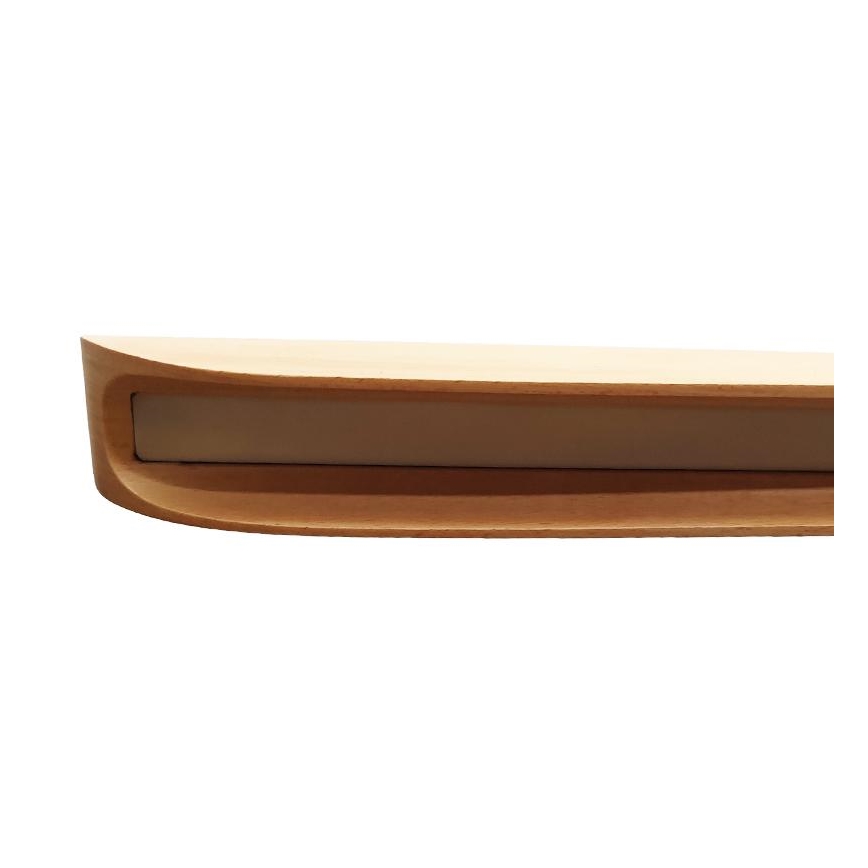 Lampadario LED a sospensione con filo LED/22W/230V 4000K 120 cm faggio/legno solido