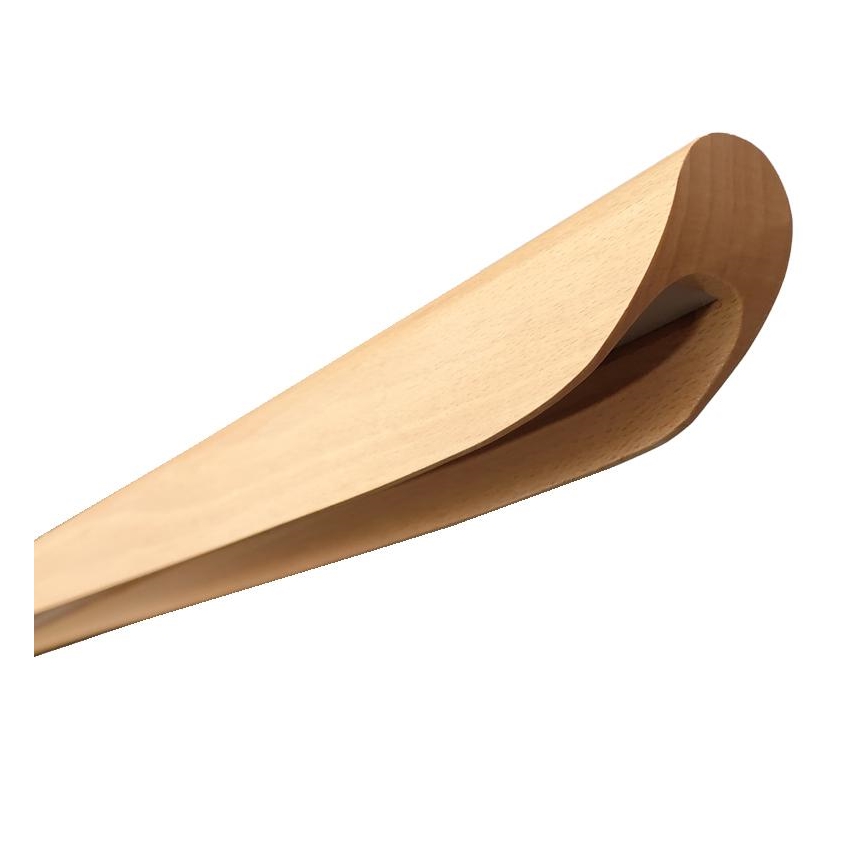 Lampadario LED a sospensione con filo LED/22W/230V 4000K 120 cm faggio/legno solido