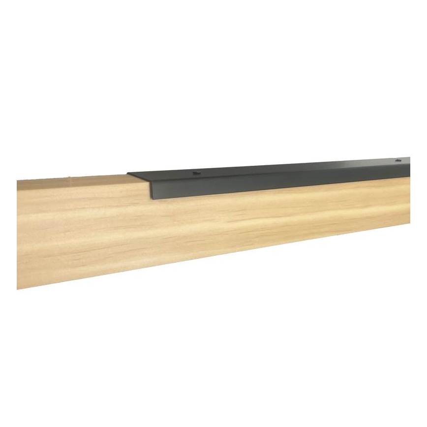 Lampadario LED a sospensione con filo LED/22W/230V 4000K 120 cm pino/legno solido