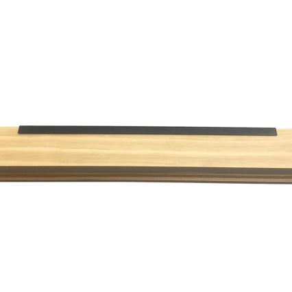 Lampadario LED a sospensione con filo LED/22W/230V 4000K 120 cm pino/legno solido