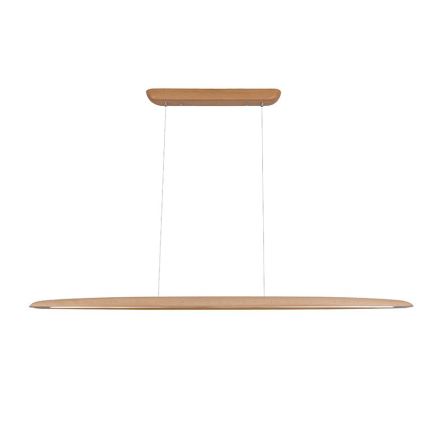 Lampadario LED a sospensione con filo LED/22W/230V 4000K 130 cm faggio/legno solido