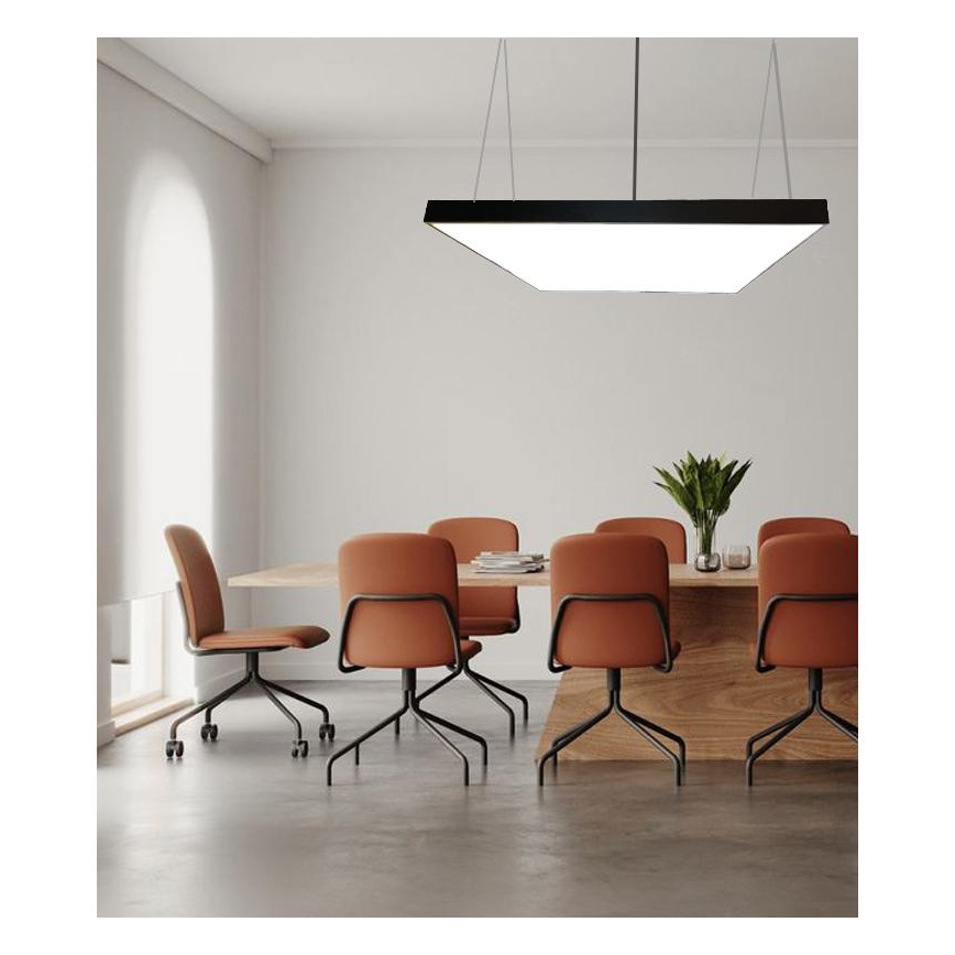 Lampadario LED a sospensione con filo LED/240W/230V 4000K 120x120 cm