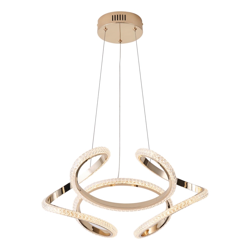 Lampadario LED a sospensione con filo LED/24W/230V 3000K 50x120 cm