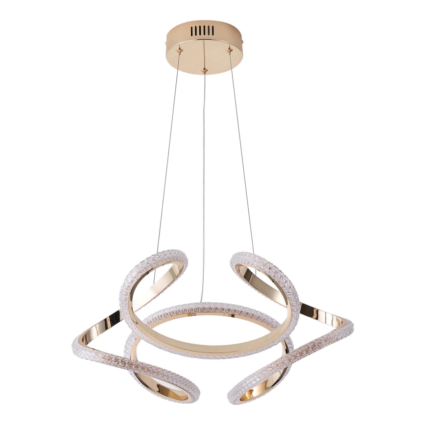 Lampadario LED a sospensione con filo LED/24W/230V 3000K 50x120 cm