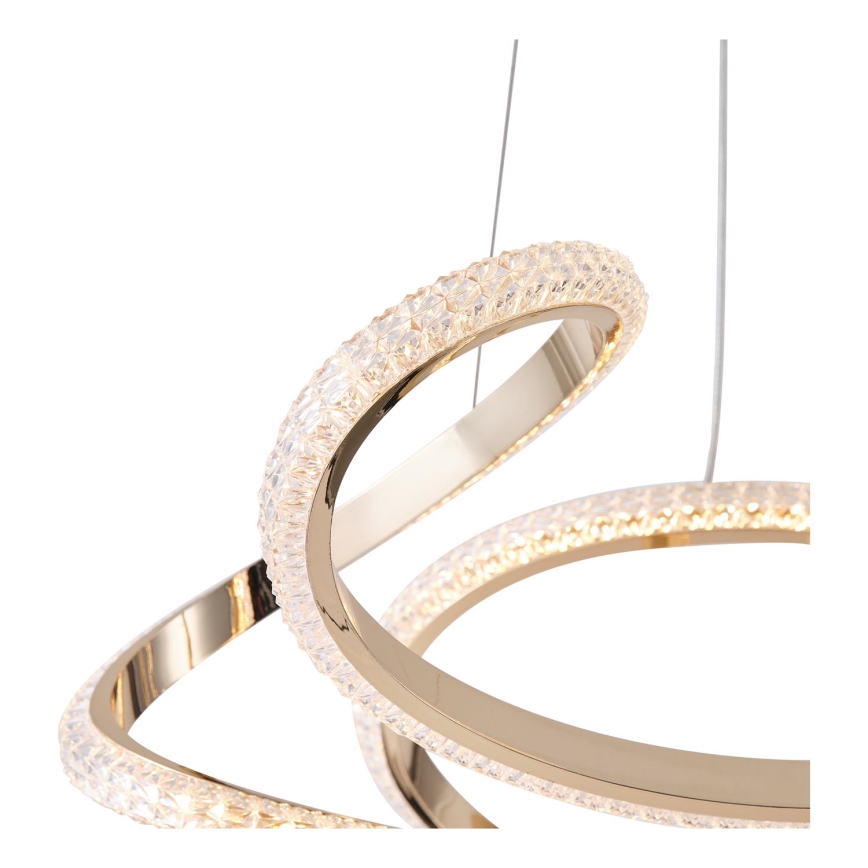 Lampadario LED a sospensione con filo LED/24W/230V 3000K 50x120 cm