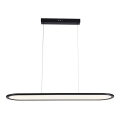 Lampadario LED a sospensione con filo LED/24W/230V 4000K nero