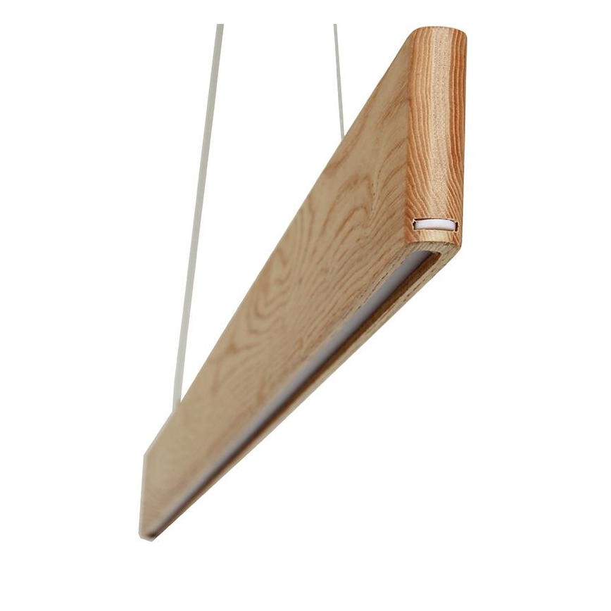 Lampadario LED a sospensione con filo LED/26W/230V 4000K 150 cm cenere/legno solido