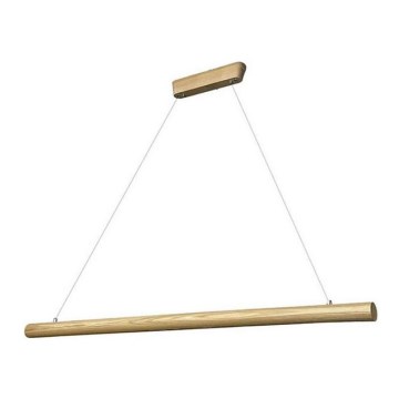 Lampadario LED a sospensione con filo LED/26W/230V 4000K 150 cm cenere/legno solido