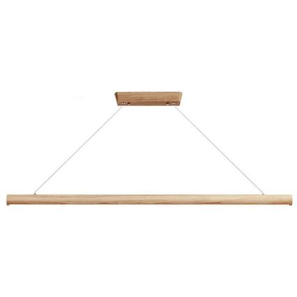 Lampadario LED a sospensione con filo LED/26W/230V 4000K 150 cm cenere/legno solido