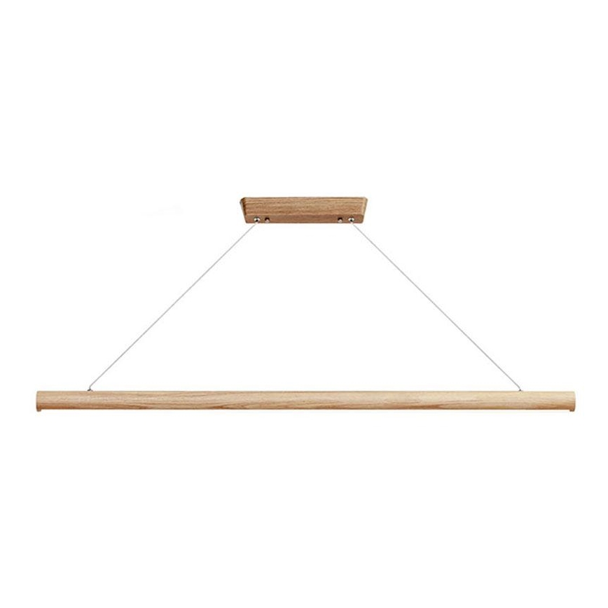 Lampadario LED a sospensione con filo LED/26W/230V 4000K 150 cm cenere/legno solido