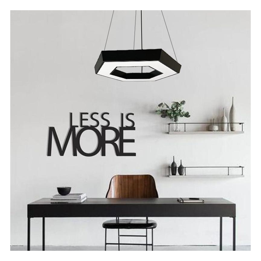 Lampadario LED a sospensione con filo LED/28W/230V 4000K diametro 60 cm
