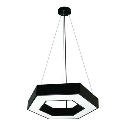 Lampadario LED a sospensione con filo LED/28W/230V 4000K diametro 60 cm