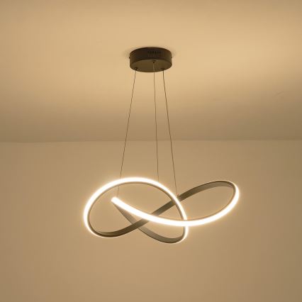 Lampadario LED a sospensione con filo LED/30W/230V 3000K