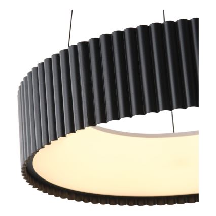 Lampadario LED a sospensione con filo LED/30W/230V 3000K nero