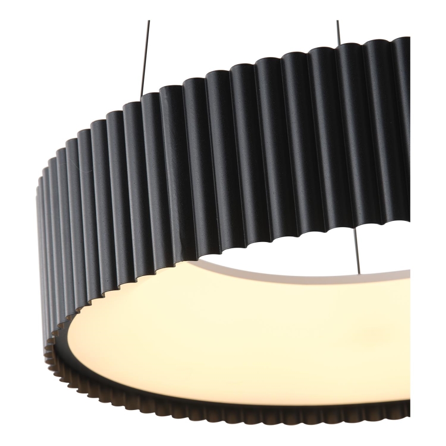 Lampadario LED a sospensione con filo LED/30W/230V 3000K nero
