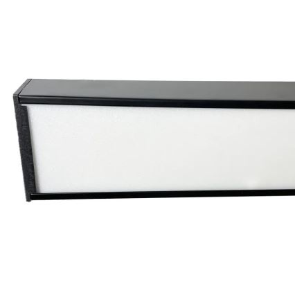 Lampadario LED a sospensione con filo LED/32W/230V 4000K diametro 120 cm nero
