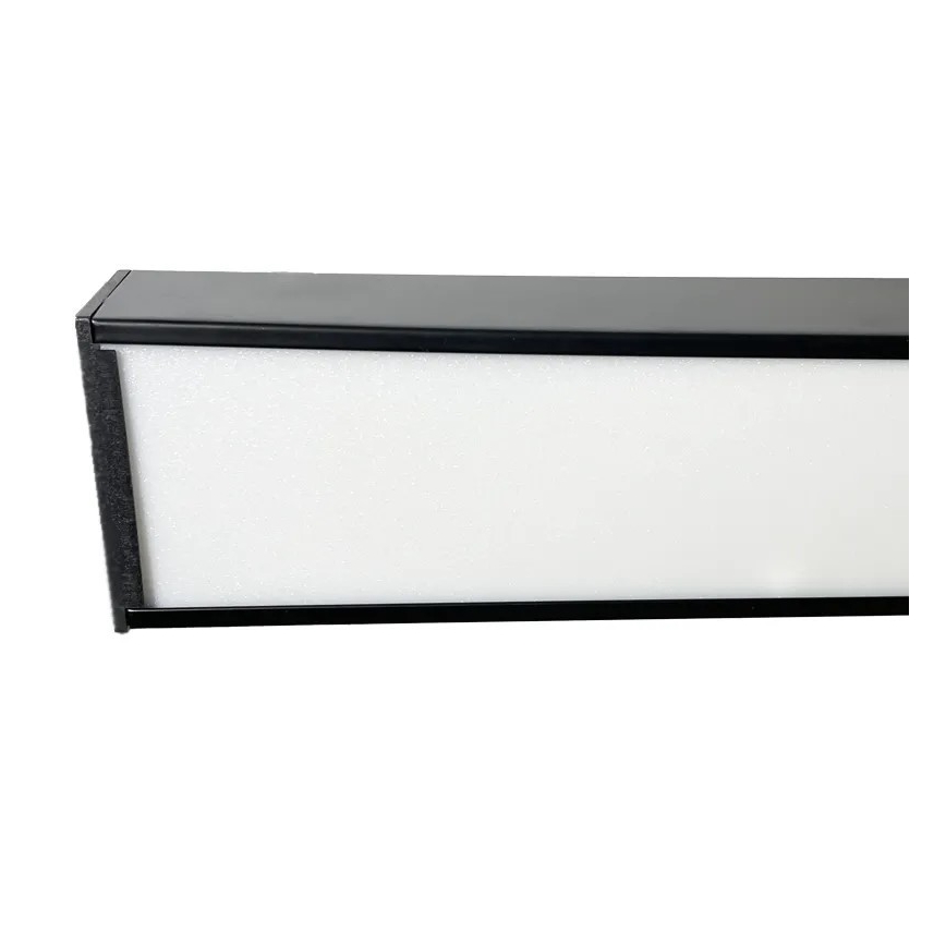 Lampadario LED a sospensione con filo LED/32W/230V 4000K diametro 120 cm nero
