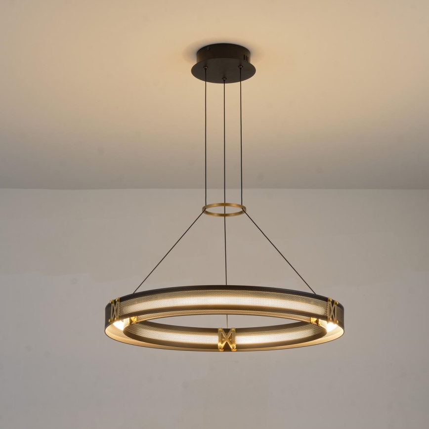 Lampadario LED a sospensione con filo LED/33W/230V 3000K 62x120 cm