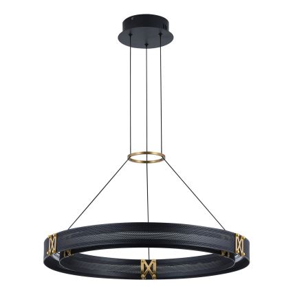 Lampadario LED a sospensione con filo LED/33W/230V 3000K 62x120 cm