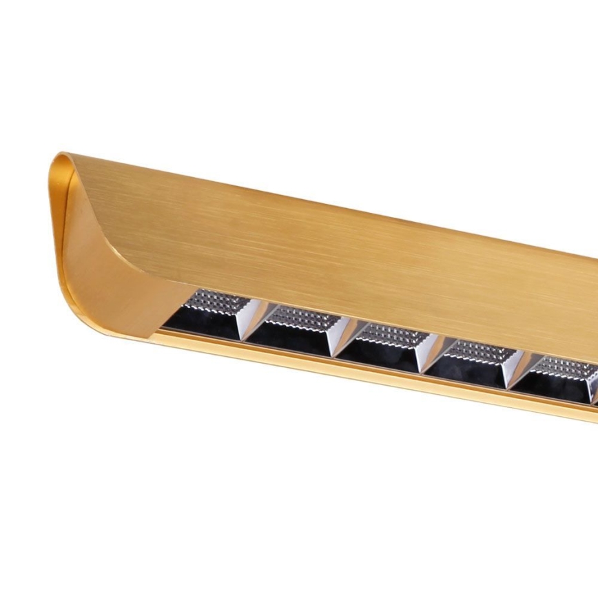 Lampadario LED a sospensione con filo LED/36W/230V 3000/4000/6400K oro