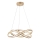 Lampadario LED a sospensione con filo LED/38W/230V 3000K 50x120 cm