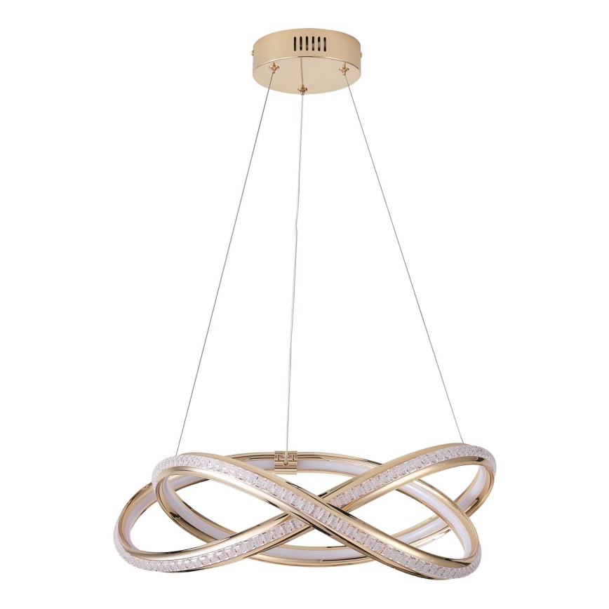 Lampadario LED a sospensione con filo LED/38W/230V 3000K 50x120 cm