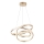 Lampadario LED a sospensione con filo LED/38W/230V 3000K 50x50 cm