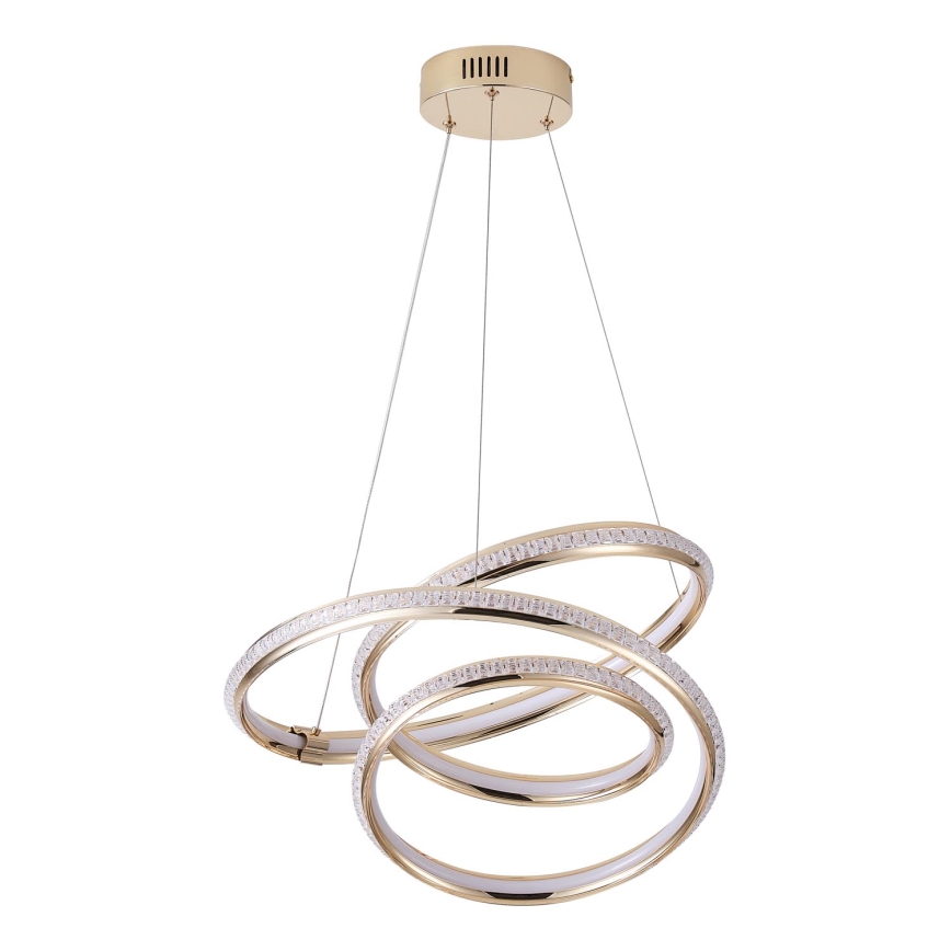 Lampadario LED a sospensione con filo LED/38W/230V 3000K 50x50 cm