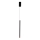 Lampadario LED a sospensione con filo LED/3W/230V 3000K diametro 5 cm
