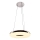 Lampadario LED a sospensione con filo LED/40W/230V 3000K diametro 40 cm cromo lucido