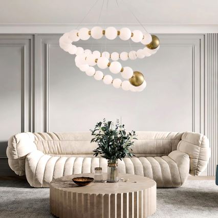 Lampadario LED a sospensione con filo LED/40W/230V 3000K