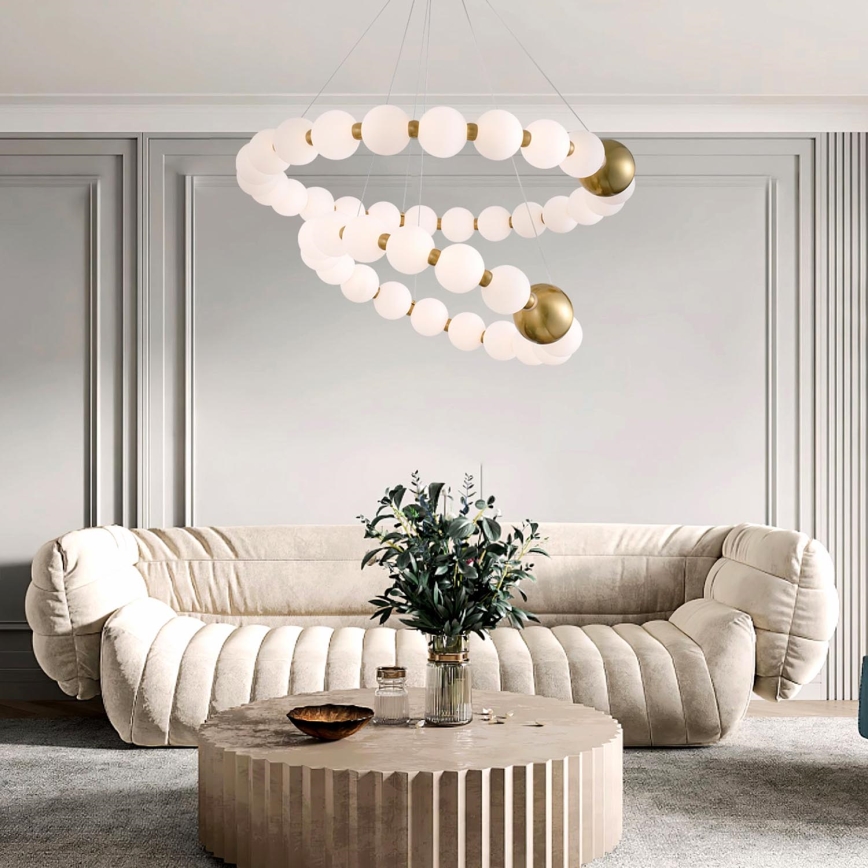 Lampadario LED a sospensione con filo LED/40W/230V 3000K