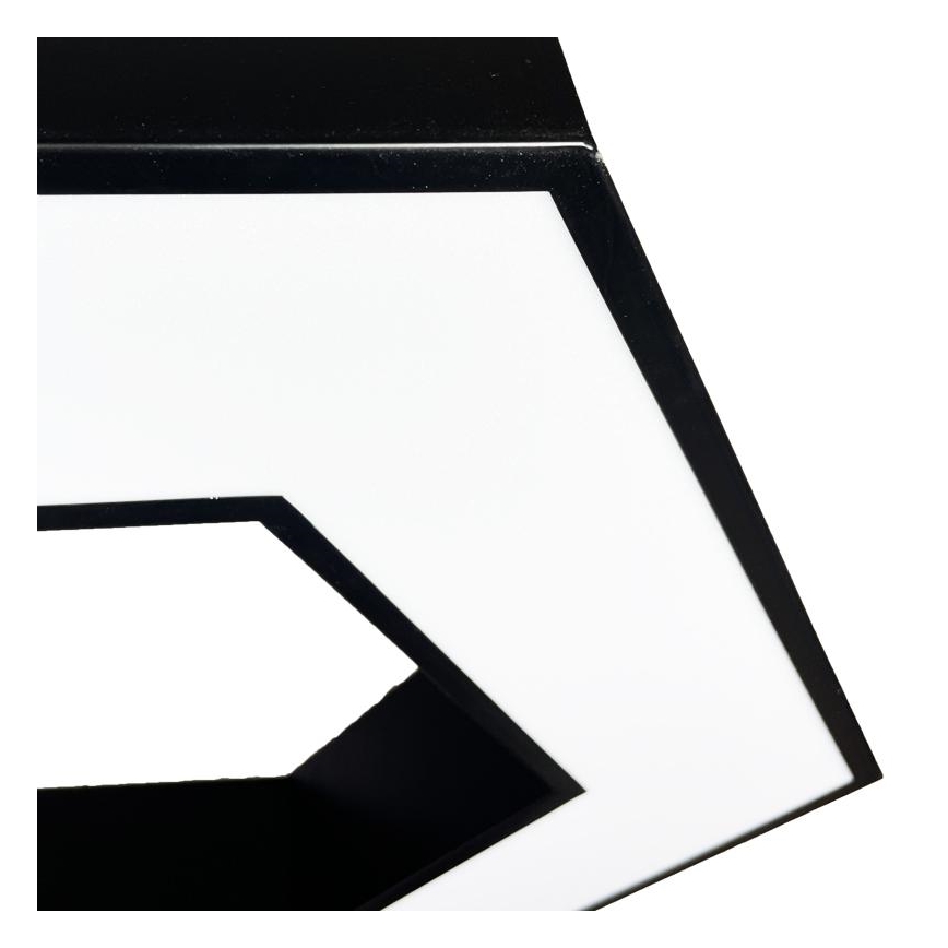 Lampadario LED a sospensione con filo LED/40W/230V 4000K diametro 80 cm