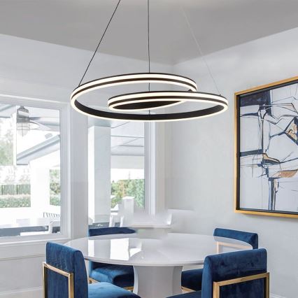 Lampadario LED a sospensione con filo LED/40W/230V 3000/4000/6400K