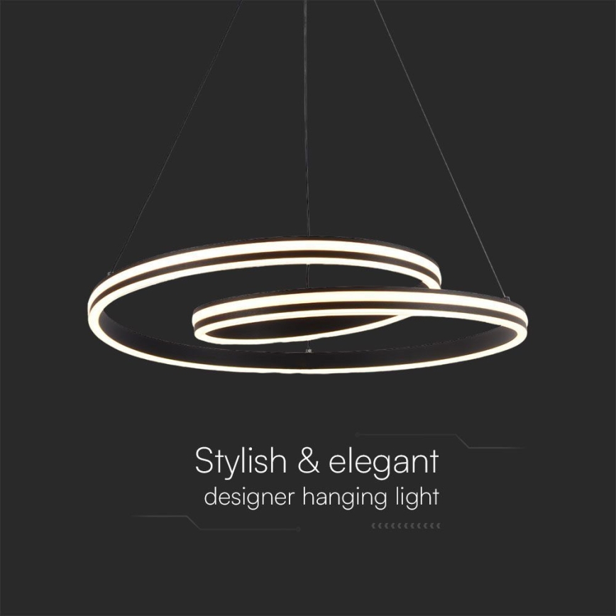 Lampadario LED a sospensione con filo LED/40W/230V 3000/4000/6400K