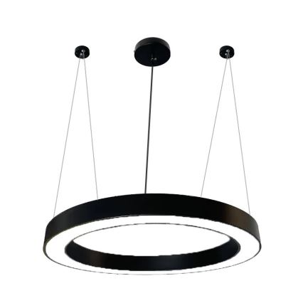 Lampadario LED a sospensione con filo LED/50W/230V 4000K diametro 100 cm nero